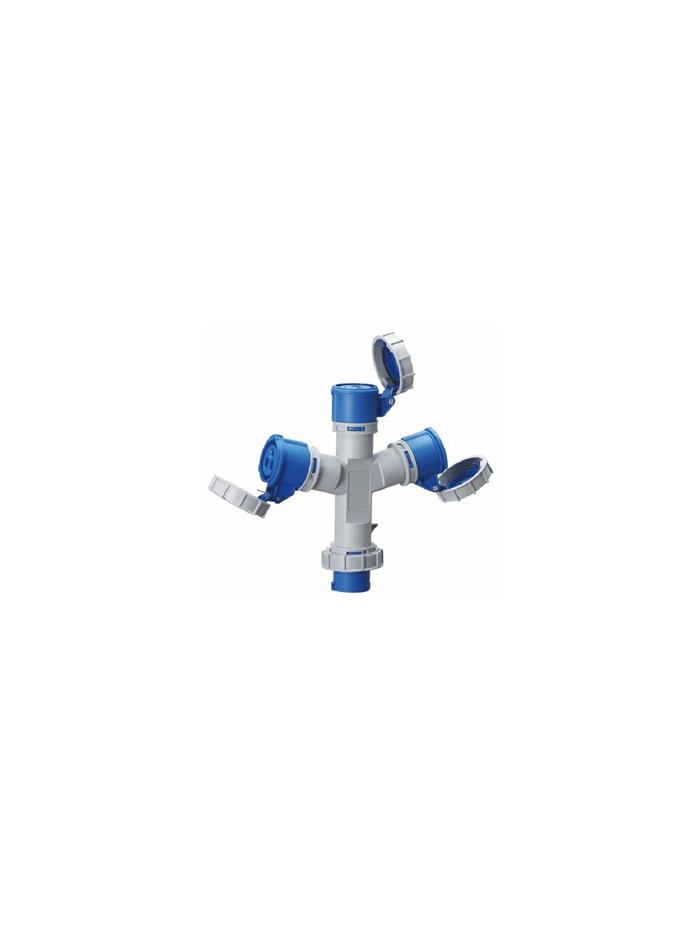 PNP, 16A, 230V, IP67, Multi Output Socket