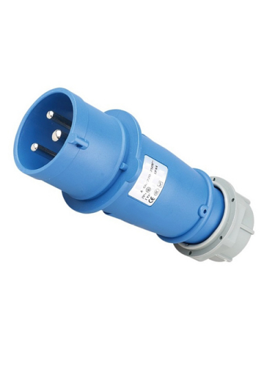 PNP, 16A, 230V, IP44, Straight Plug