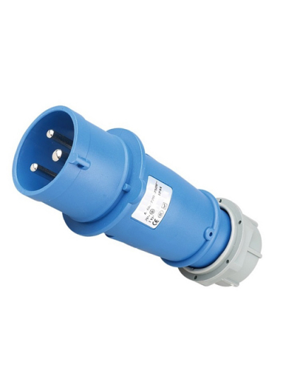 PNP, 32A, 230V, IP44, Straight Plug, 