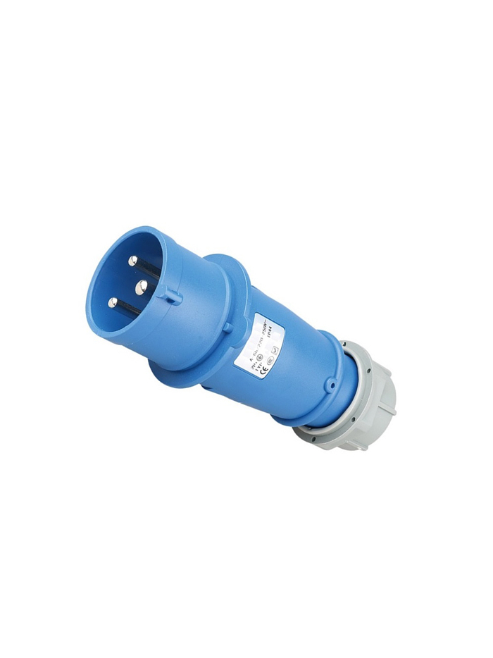 PNP, 32A, 230V, IP44, Straight Plug, 