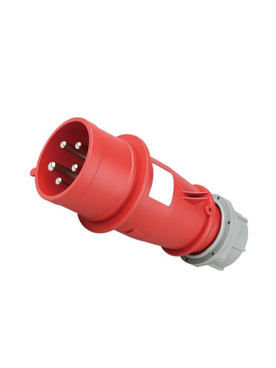 PNP, 32A, 415V, IP44, Straight Plug