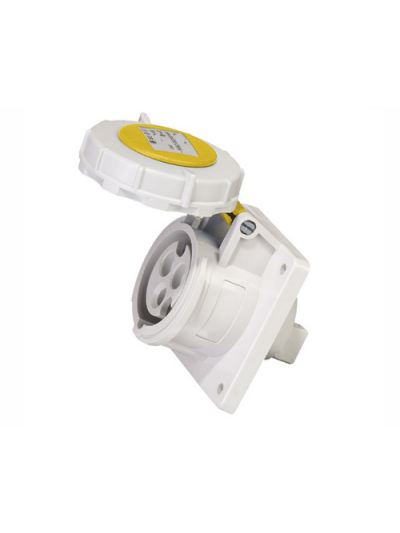 PNP, 16A, 110V, IP67, Low Voltage Mounted Socket 