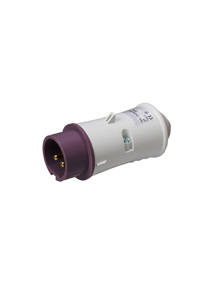 PNP, 16A, 20-25V, IP44, Low Voltage Straight Plug 