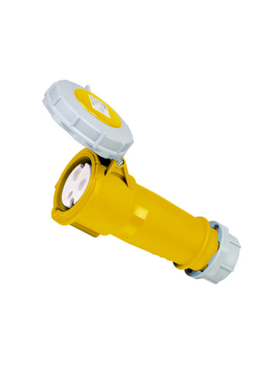 PNP, 16A, 110V, IP67, Low Voltage Coupler Socket 