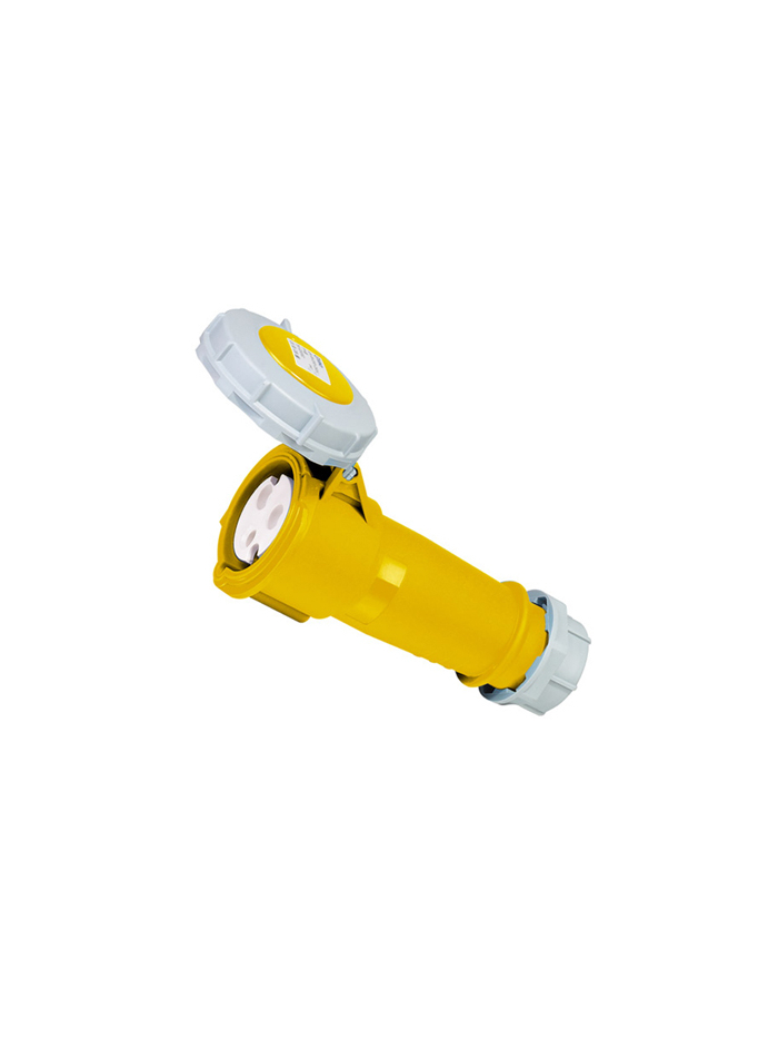 PNP, 16A, 110V, IP67, Low Voltage Coupler Socket 
