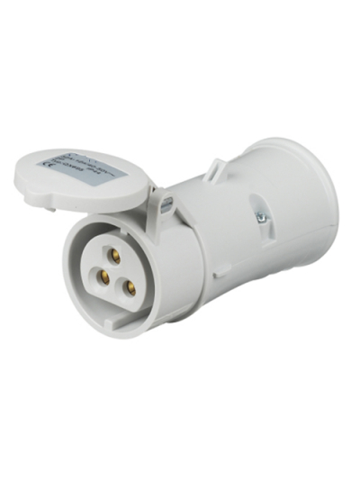 PNP, 16A, 40-50V, IP44, Low Voltage Coupler Socket 