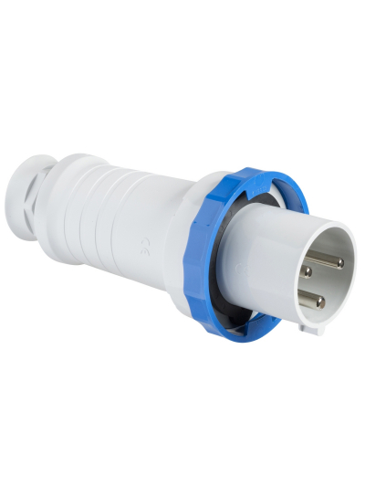 SCHNEIDER, 125A, 200-250V, IP44, Pratika Screw - Wander Plug