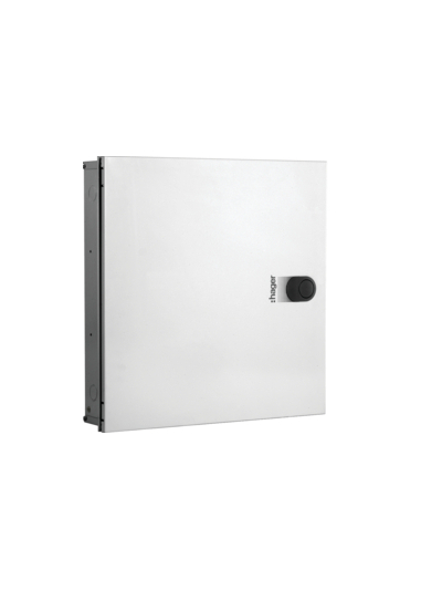 HAGER, 4+2 Way, TPN Horizontal PPI, Double Door, novello DB