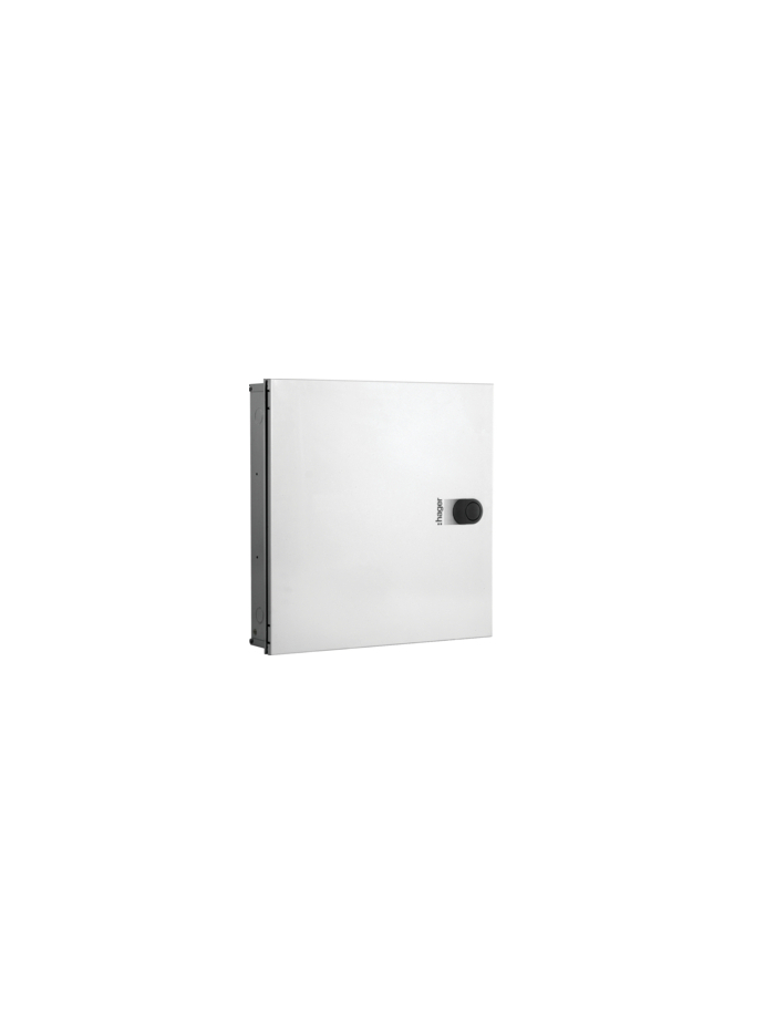 HAGER, 4+2 Way, TPN Horizontal PPI, Double Door, novello DB