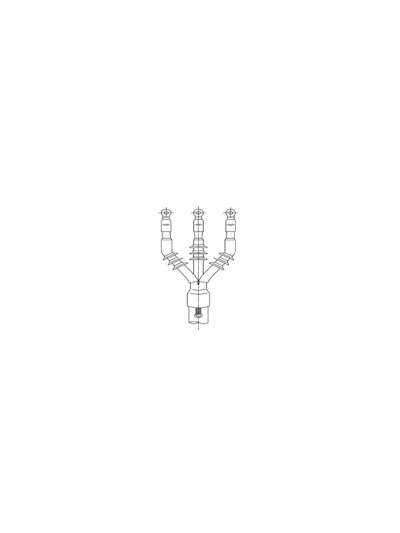 GALA, 70-95 SQ.MM., Heat Shrinkable OUTDOOR TERMINATION KIT,3 CORE,UPTO 22kV