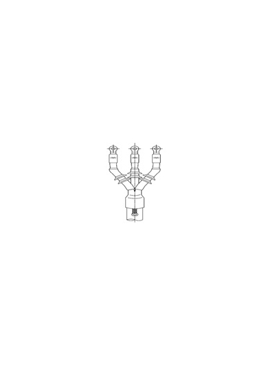 GALA, 120-185 SQ.MM., OUTDOOR TERMINATION KIT,3 CORE,UPTO 6.6/11kV