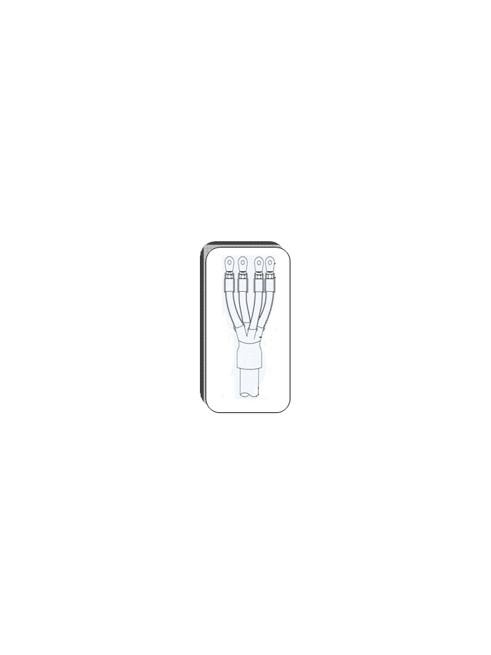 GALA, 25-50 SQ.MM.,  OUTDOOR END TERMINATION KIT,3.5 CORE,1.1kV