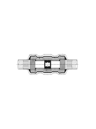 GALA, 16-50 SQ.MM.,  STRAIGHT THROUGH JOINTING KIT,1 CORE,UPTO 6.6/11kV(UE/E)