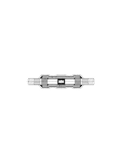 GALA, 400-500 SQ.MM.,  STRAIGHT THROUGH JOINTING KIT,1 CORE,UPTO 11/22kV(UE/E)