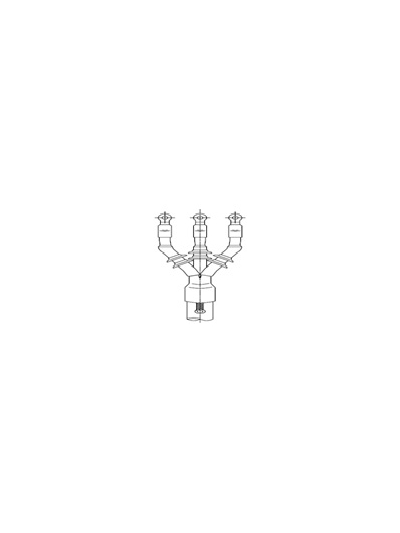 GALA, 120-185 SQ.MM.,  OUTDOOR TERMINATION KIT,3 CORE,UPTO 6.6/11kV(UE/E)