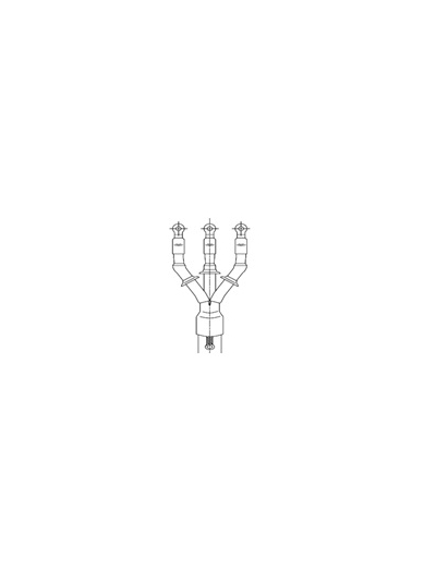 GALA, 50-95 SQ.MM.,  OUTDOOR TERMINATION KIT,3 CORE,UPTO 6.6kV(E)
