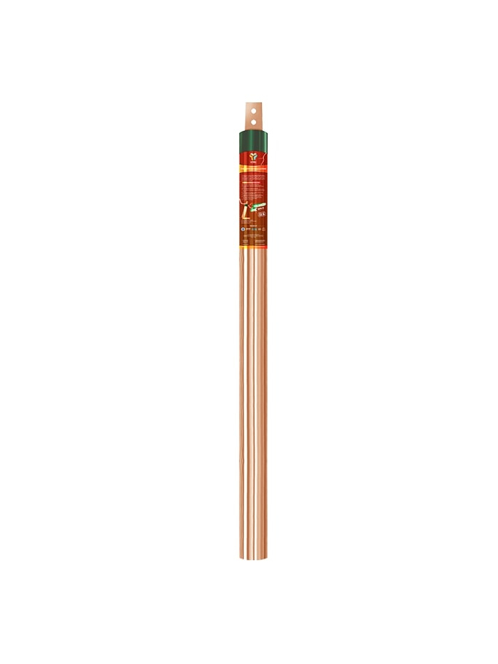 YASH EARTHING, 50 mm × 1 METER, PURE COPPER EARTHING ELECTRODE