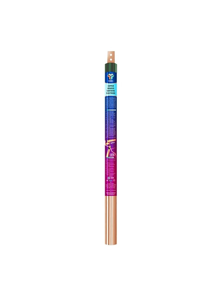 YASH EARTHING, 50 mm × 3 METER, COPPER BONDED EARTHING ELECTRODE