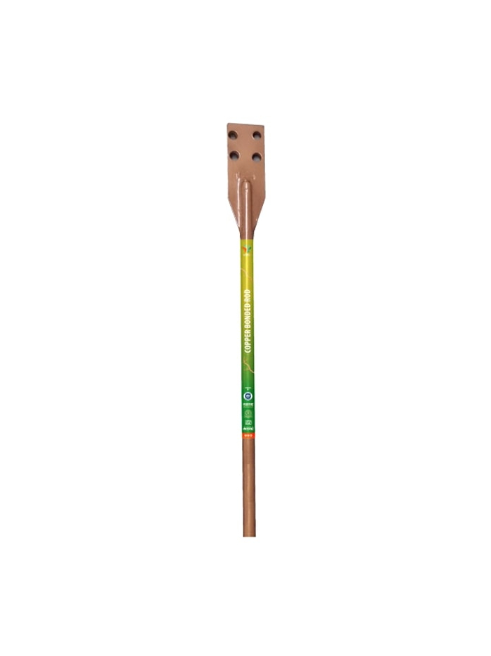 YASH EARTHING, 14.2 mm × 3 METER, COPPER BONDED EARTH ROD
