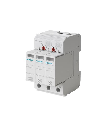 SIEMENS, 3 Pole, 1000V DC, 15kA, Surge Arrestor