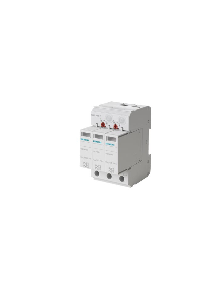 SIEMENS, 3 Pole, 1000V DC, 15kA, Surge Arrestor