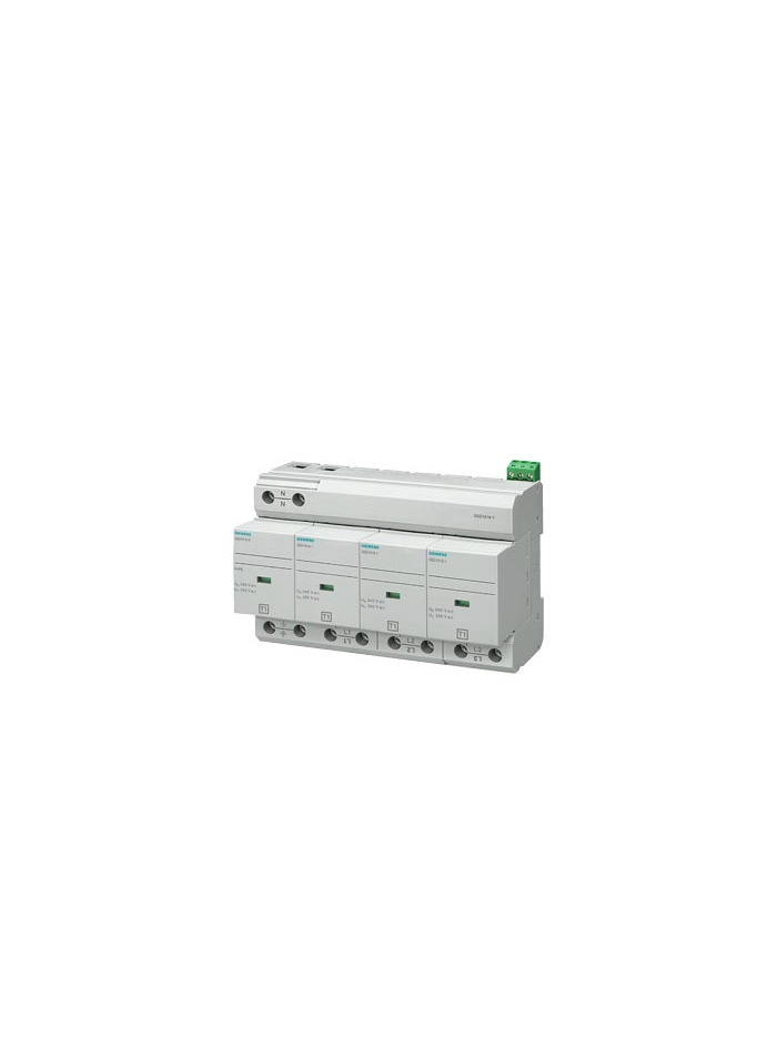 SIEMENS, 3 Pole+N, 240/415V AC, TYPE 1, Lightning Surge Arrestor