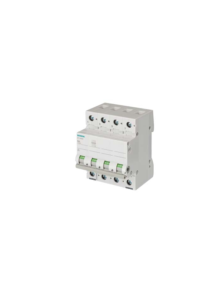 SIEMENS, 4 Pole, 125A, 440V AC, Betagard 5TL1 ISOLATOR