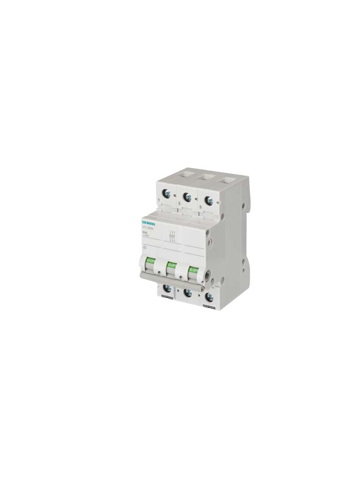 SIEMENS, 3 Pole, 63A, 440V AC, Betagard 5TL1 ISOLATOR