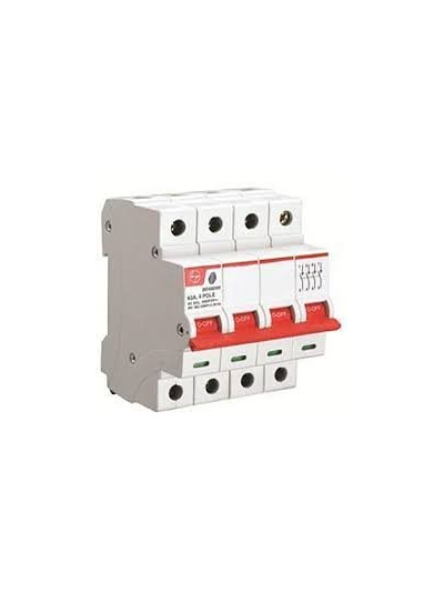 L&T, 100A, 4 Pole ISOLATER 