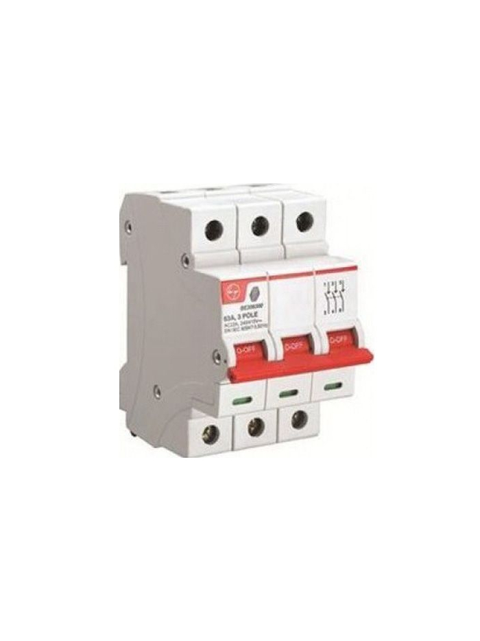 L&T, 100A, 3 Pole ISOLATER 