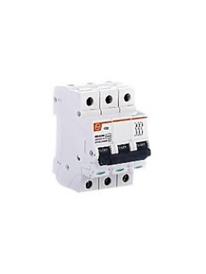 L&T, 3 Pole, 125A, K-CURVE MCB