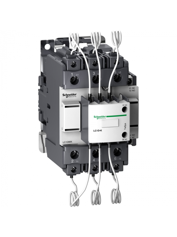SCHNEIDER, 60kVAr, TeSys CAPACITOR DUTY CONTACTOR