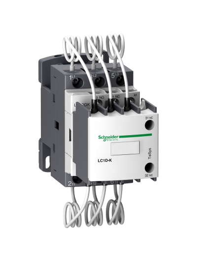 SCHNEIDER, 16.7kVAr, TeSys CAPACITOR DUTY CONTACTOR
