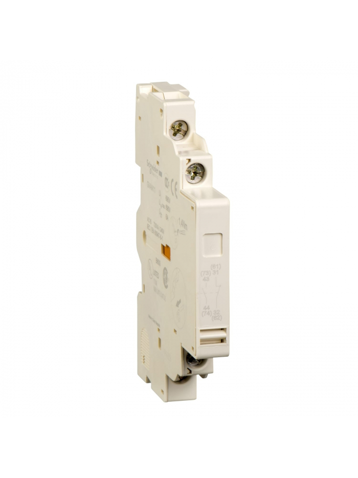 SCHNEIDER, Side Contact (NO+NC) for GV2 MPCB
