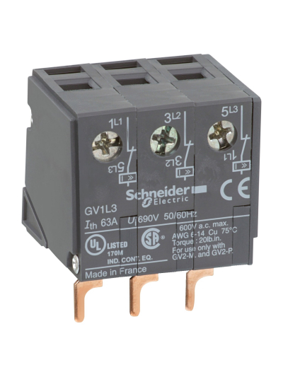 SCHNEIDER, Additive Limiter for GV2 MPCB