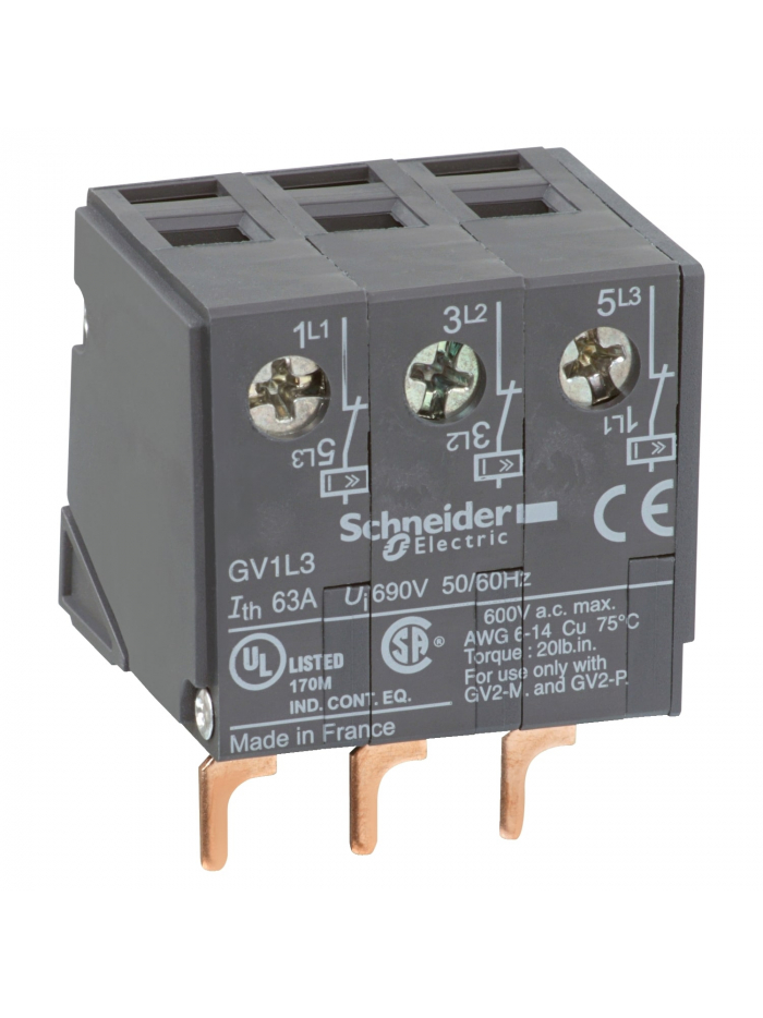 SCHNEIDER, Additive Limiter for GV2 MPCB