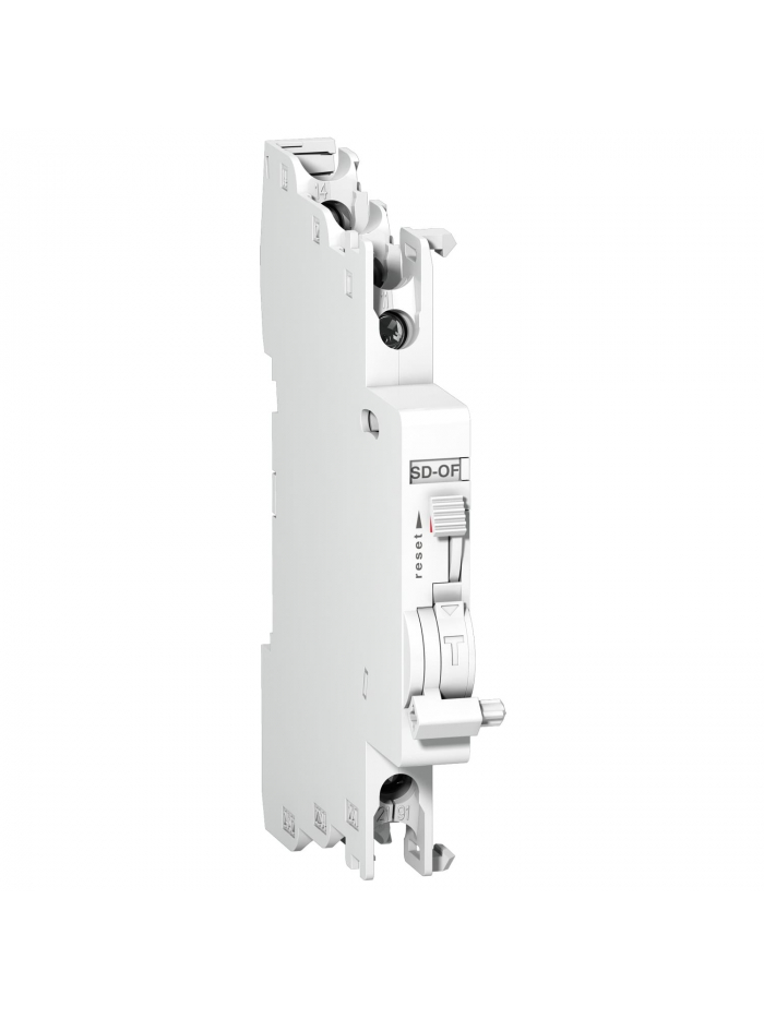 SCHNEIDER, 0.5 Module Width, Indication OFF+SD/OFF Auxiliaries Switch for MCB