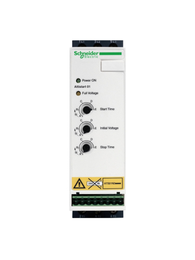 SCHNEIDER, 32A, 15kW, 3 Phase, ATS01 SOFT STARTER