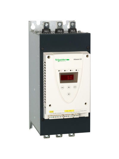 SCHNEIDER, 110A, 55kW, 3 Phase, ATS22 SOFT STARTER