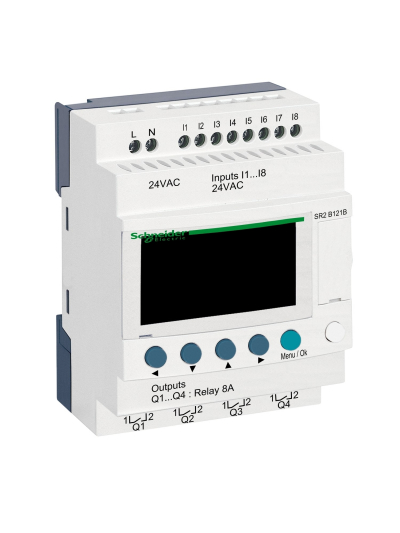 SCHNEIDER, 24V AC, 12 I O Zelio Logic SMART RELAY