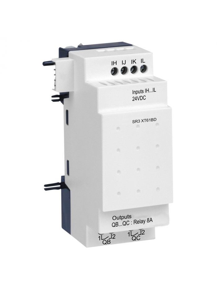 SCHNEIDER, 24V DC, I/O Extension Module, Zelio Logic SMART RELAY