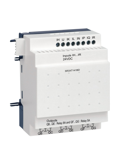 SCHNEIDER, 24V DC, I/O Extension Module, Zelio Logic SMART RELAY