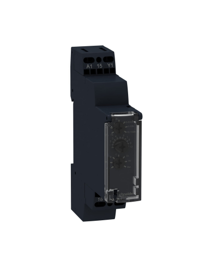 SCHNEIDER, 12-240V AC/DC, Zelio RE17 ELECTRONIC MULTIFUNCTION TIMER