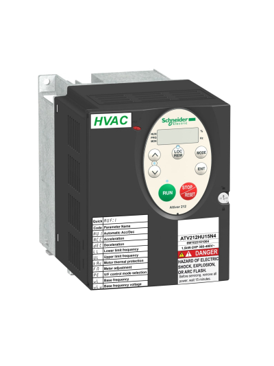 SCHNEIDER, 5.1A, 2.2kW, 3 Phase, Altivar212 VFD