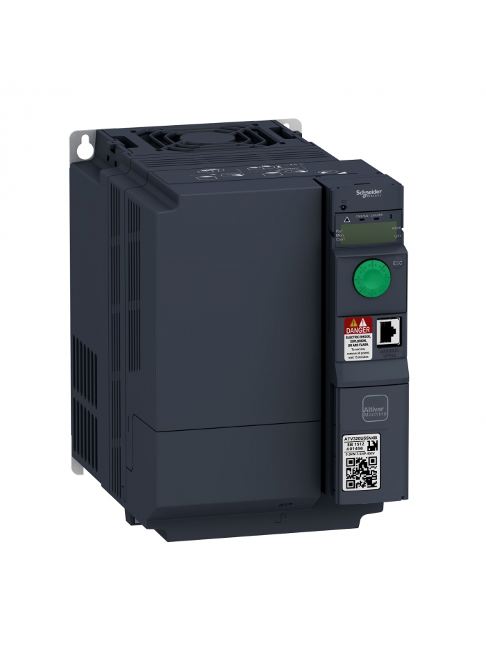 SCHNEIDER, 14.3A, 5.5kW, 3 Phase, Book Altivar320 VFD