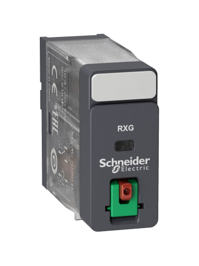 SCHNEIDER, 48V AC, 10A, LTB-LED, Zelio RXG Interface PLUG-IN RELAY