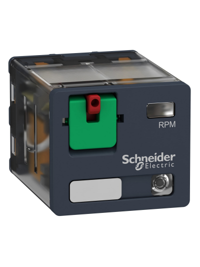 SCHNEIDER, 24V AC, 15A, Zelio RPM POWER PLUG-IN RELAY