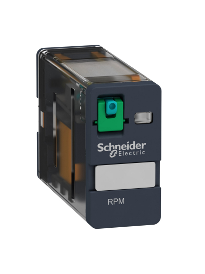 SCHNEIDER, 110V DC, 15A, Zelio RPM POWER PLUG-IN RELAY