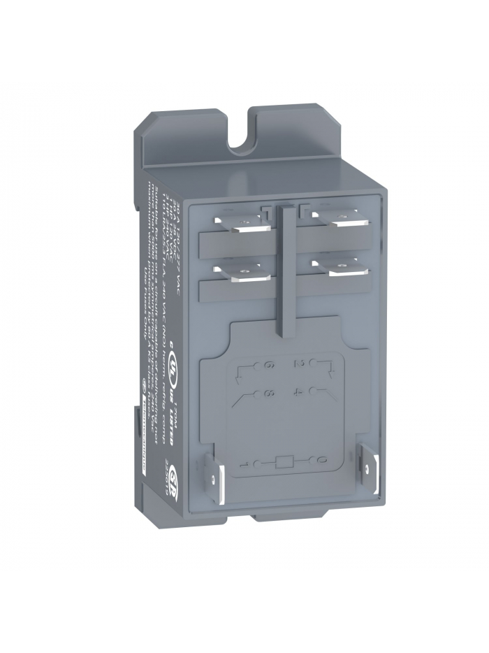 SCHNEIDER, 120V AC, 30A, Zelio RPM POWER PLUG-IN RELAY