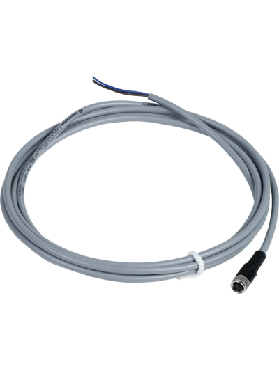 SCHNEIDER, M8, 3 Pin, 2 METER, PURE PRE WIRED CONNECTOR